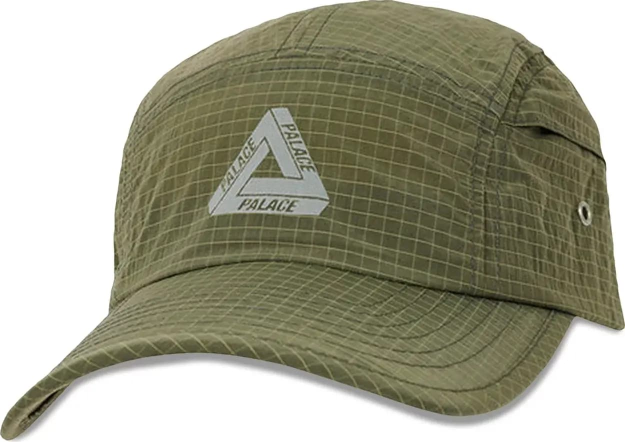 Mũ Palace Cripstop Grid 4G Cap 'Olive'