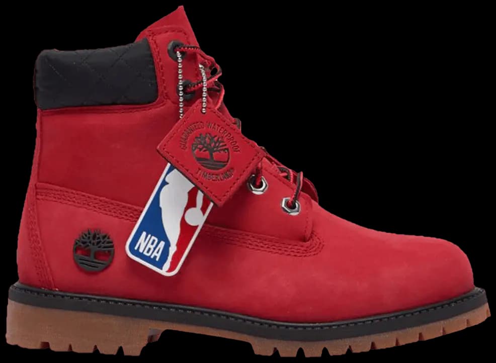 Giày Timberland NBA x 6 Inch Premium Boot Junior 'Bulls' TB0A286QP92
