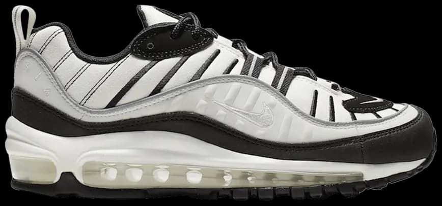 Giày Nike Air Max 98 Sail 'Black Reflect Silver' AH6799-113