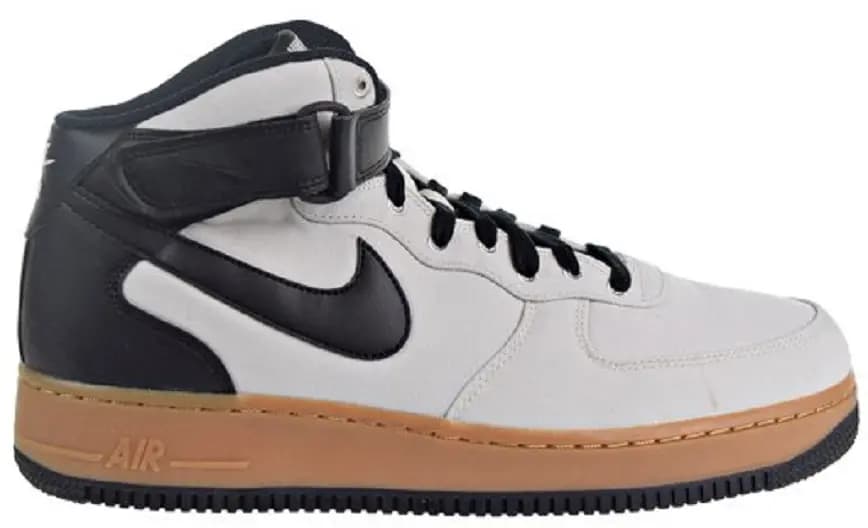 Giày Nike Air Force 1 Mid '07 TXT Light Bone Black Summit White AJ9514-004