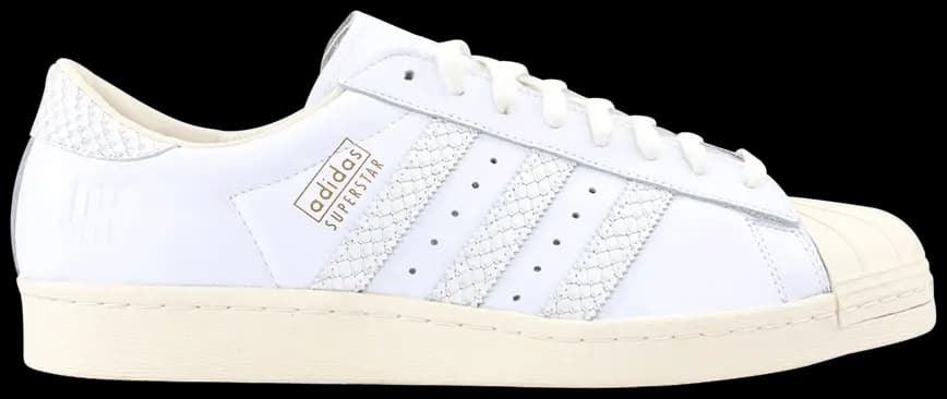 Giày Adidas Undefeated x Superstar 80 'White' B34077