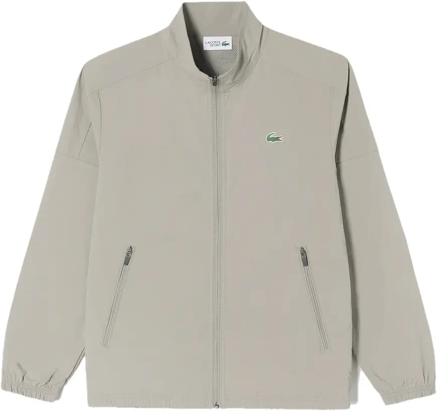 Áo Lacoste Solid Woven Windbreaker 'Beige' SH212E-53G