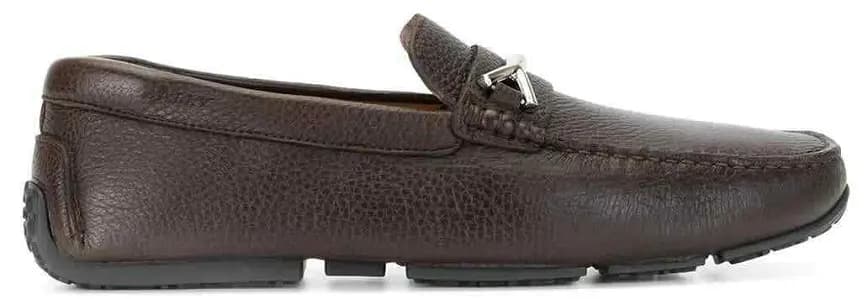 Giày Bally Men's Pieret Grained 'Coffee' 6231335