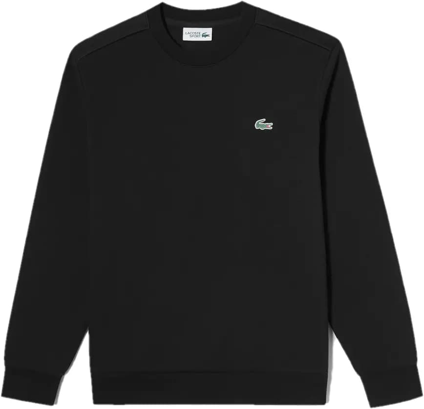 Áo Lacoste Mesh Coloration Easy Crew Neck Sweatshirt 'Black' SH964E-53G-031