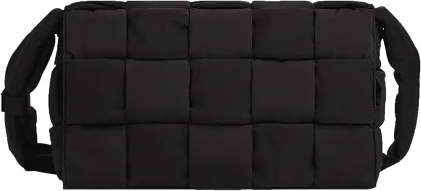Túi Bottega Veneta Maxi Padded Tech Cassette 'Black' 690133VBO818803