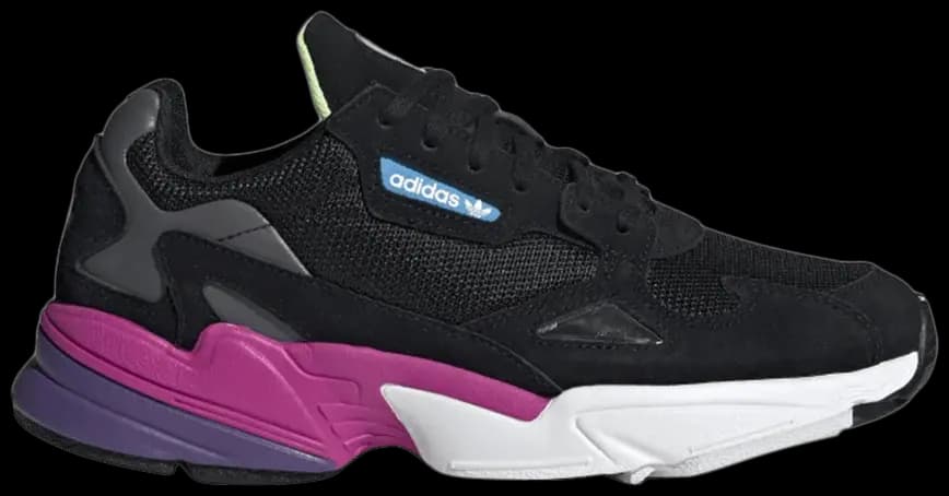 Giày Adidas Wmns Falcon 'Black Shock Pink' CG6219