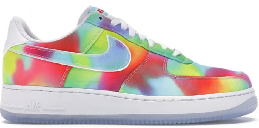 Giày Nike Air Force 1 Low Tie Dye Chicago CK0838-100