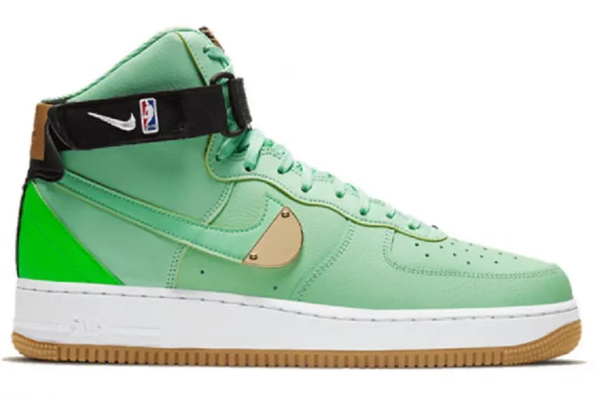 Giày Nike NBA x Air Force 1 High 'Green' CT2306-300