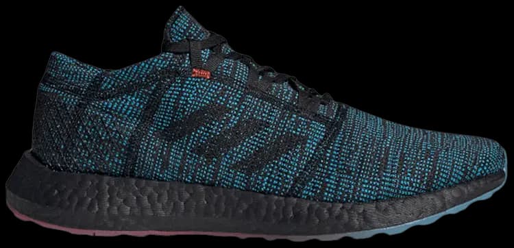 Giày Adidas Pureboost Go LTD "Black Cyan" D97425