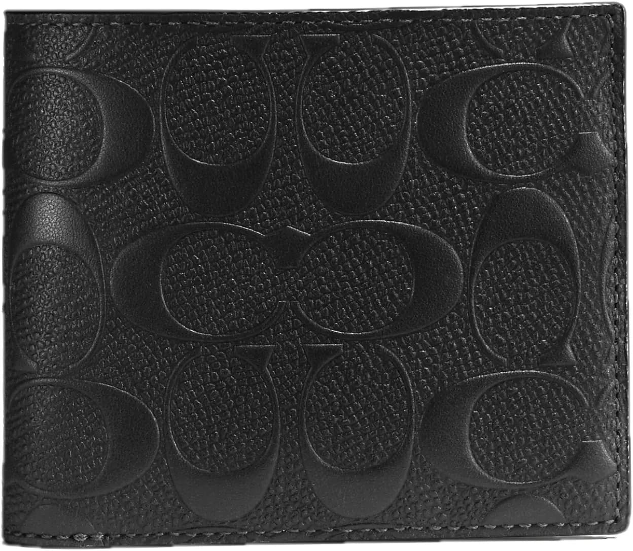 Ví Coach 3 In 1 Wallet In Signature Leather 'Black' 75371-BLK