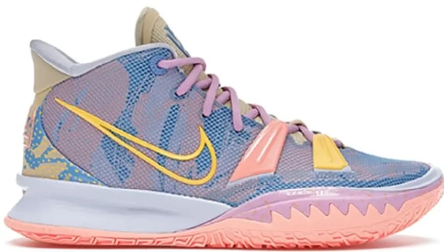Giày Nike Kyrie 7 Pre Heat Expressions 'Blue Orange' DC0588-003