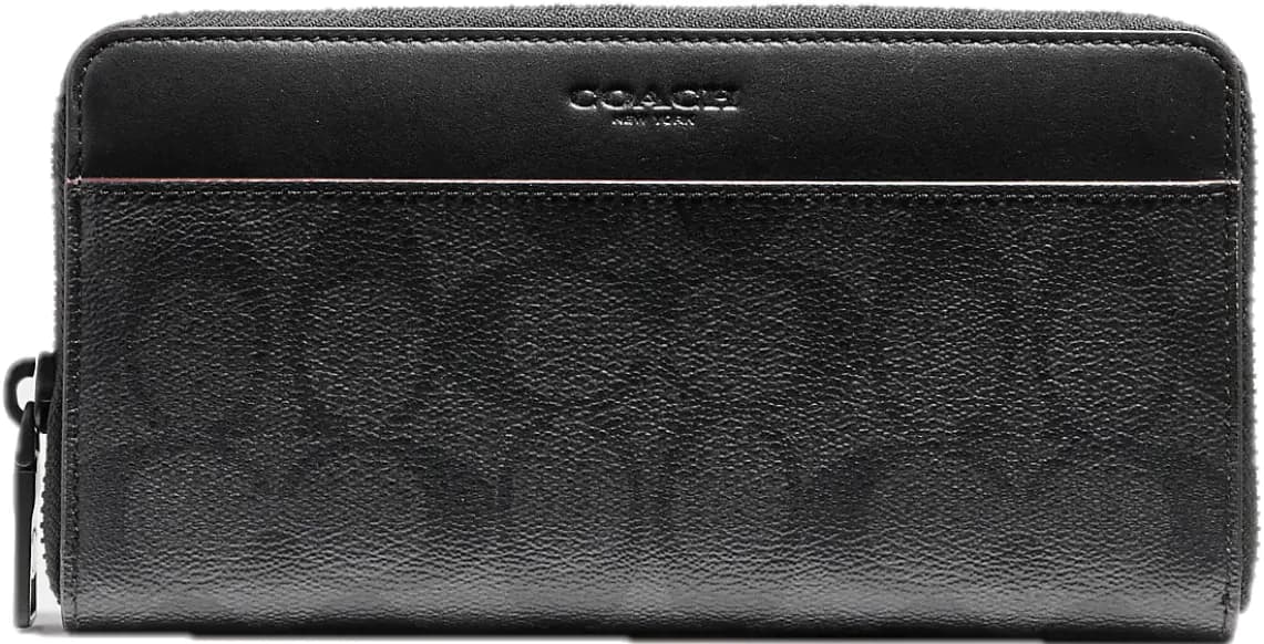 Ví Coach Accordion Signature Canvas 'Black' 25517-N3A