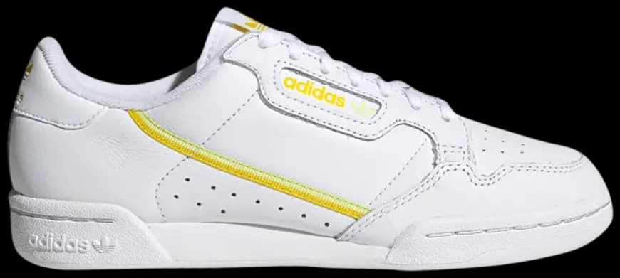 Giày Adidas Wmns Continental 80 'White Semi Frozen Yellow' EE5561