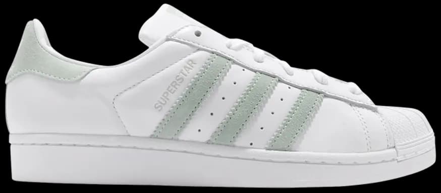 Giày Adidas Wmns Superstar 'White Vapour Green' EE7401