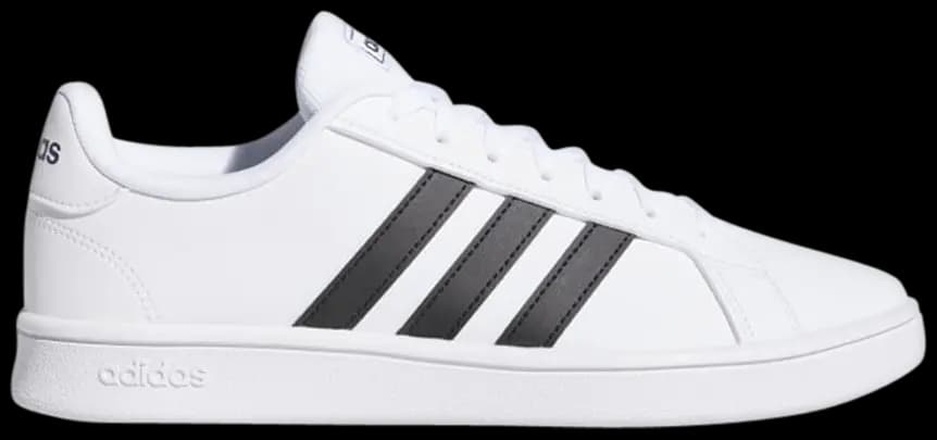 Giày Adidas Grand Court Base 'White Black' EE7904