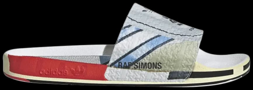 Raf Simons x Micro Adilette Slides 'Trompe L'oeil' EE7955