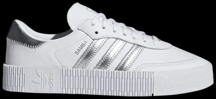 Giày Adidas Wmns Sambarose 'Cloud White Silver' EE9017