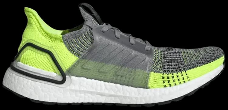 Giày Adidas UltraBoost 19 'Grey Yellow' EF1343