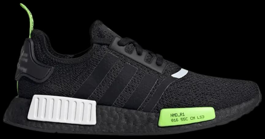 Giày Adidas NMD_R1 'Black Signal Green' EF4268