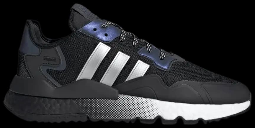 Giày Adidas Nite Jogger 'Core Black Silver' EF5403