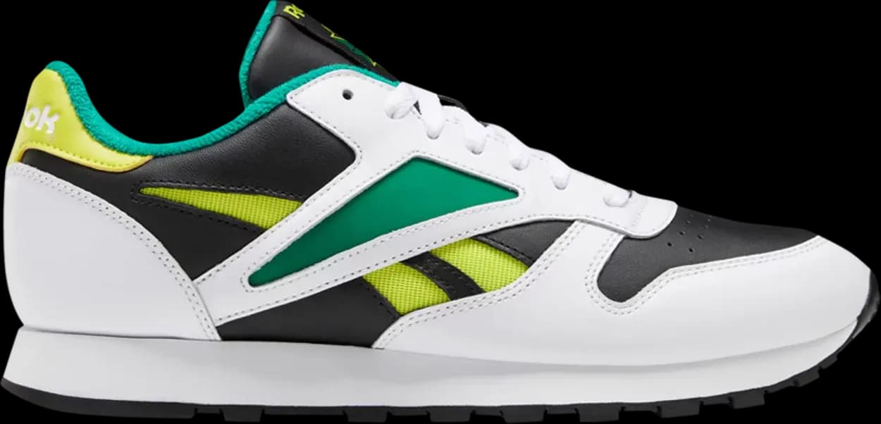 Giày Reebok Classic Leather Mark 'Black Hero Yellow'