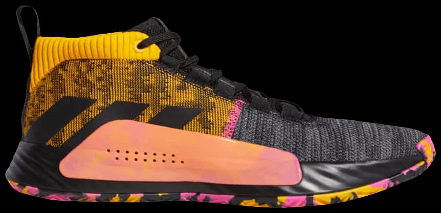 Giày Adidas Dame 5 'Core Black Shock Pink' EF9367