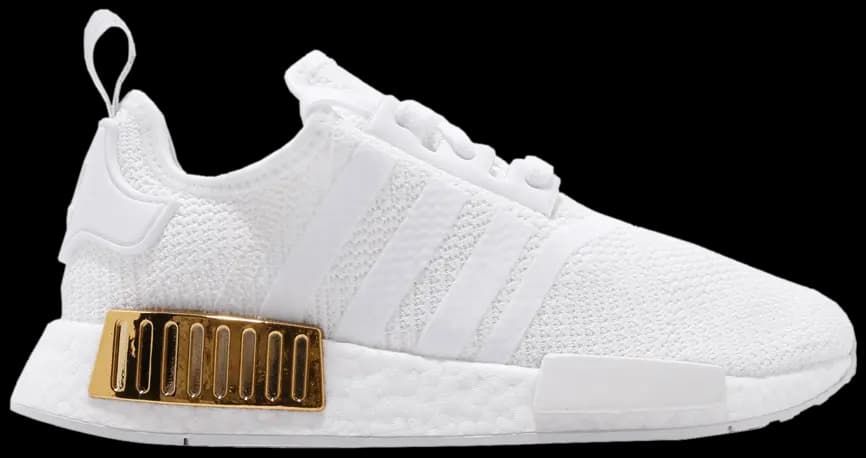 Giày Adidas NMD R1 'White Gold Metallic' EG6703