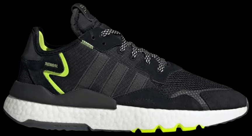 Giày Adidas Nite Jogger 'Black Solar Yellow' EG7409