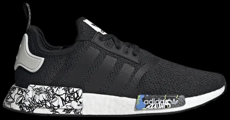 Giày Adidas NMD R1 'Black Graffiti' EH0779