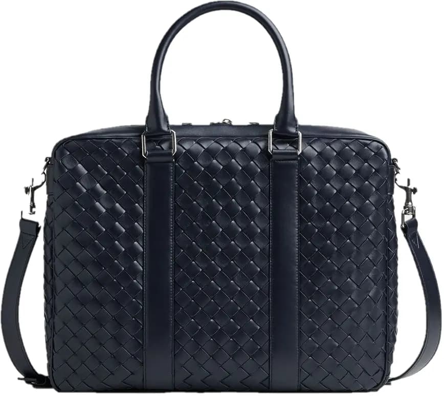 Túi Bottega Veneta Large Intrecciato Briefcase 'Space' 732069V2E418838