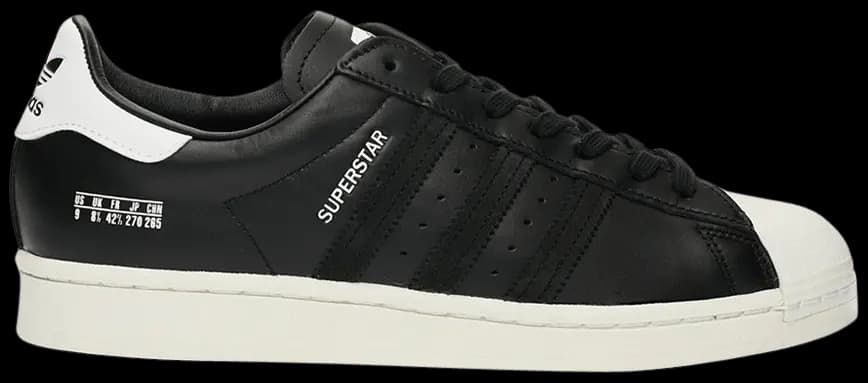 Giày Adidas Superstar 'Size Tag Core Black' FV2809