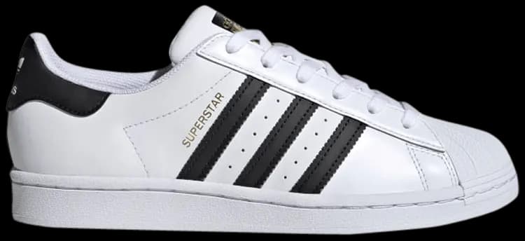Giày Adidas Superstar 'White Black' FV3284