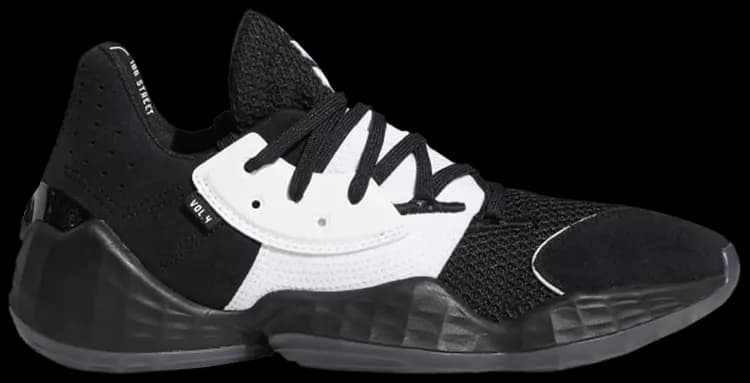 Giày Adidas Harden Vol. 4 'Black White' FV5597