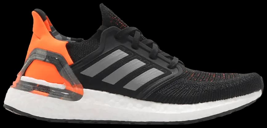 Giày Adidas UltraBoost 20 'Black Signal Orange' FV8322