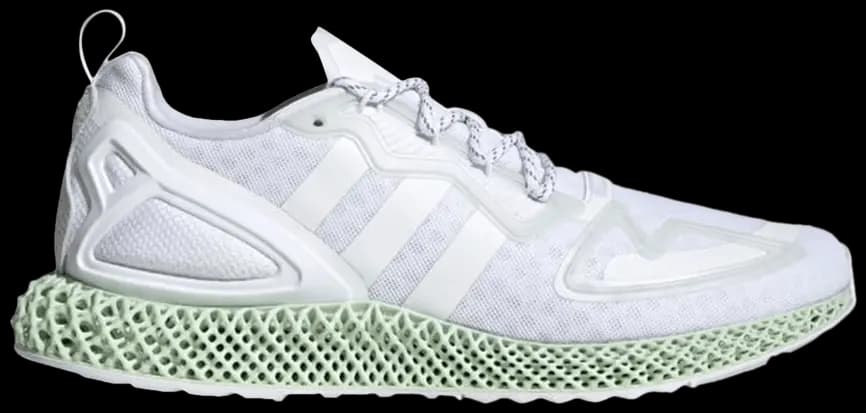 Giày Adidas ZX 2K 4D 'Triple White' FW2002