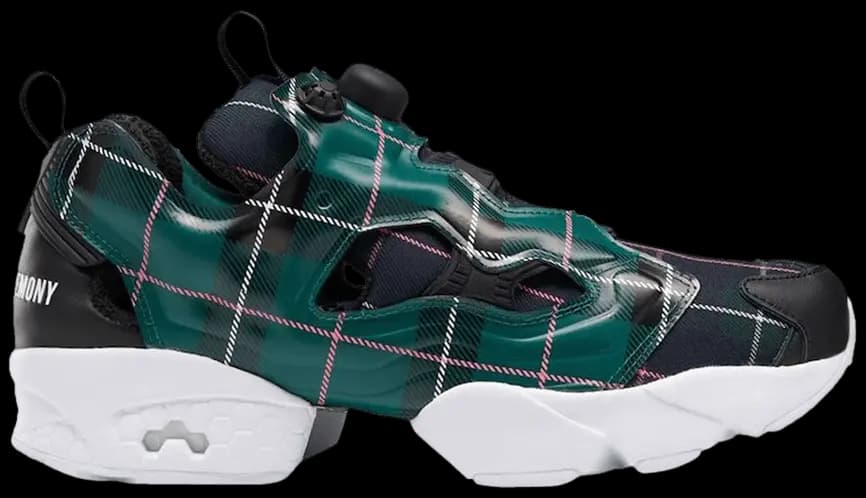 Giày Reebok Opening Ceremony x InstaPump Fury OG Green Plaid FW2474