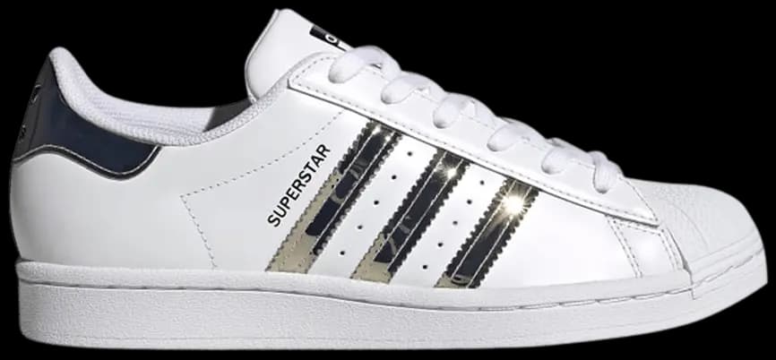 Giày Adidas Wmns Superstar 'Metallic 3 Stripes' FW3915