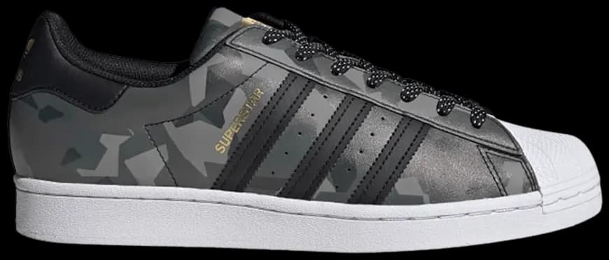 Giày Adidas Superstar 'Black Gold Camo' FW6012