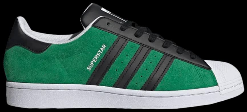 Giày Adidas Superstar 'Green Core Black' FW7844