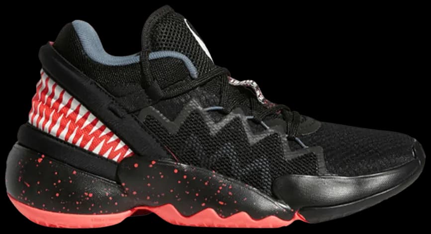 Giày Adidas Marvel x D.O.N. Issue #2 J 'Venom' FW8749
