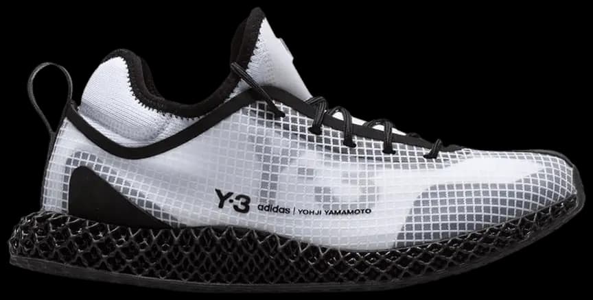 Giày Adidas Y-3 Runner 4D IO 'White Black' FX1059