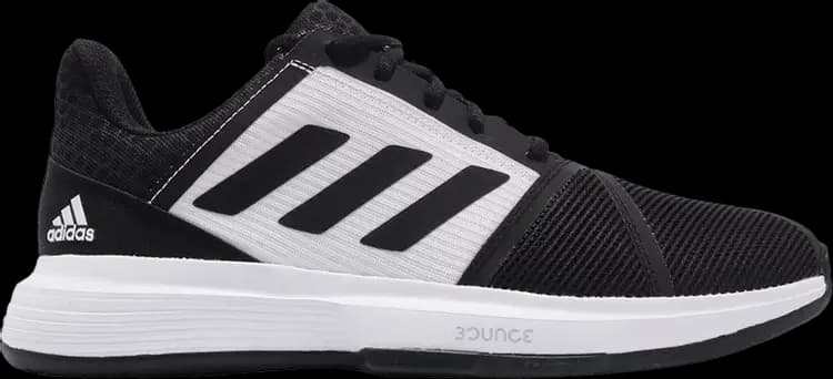 Giày Tennis Adidas CourtJam Bounce 'Black White' FX1497