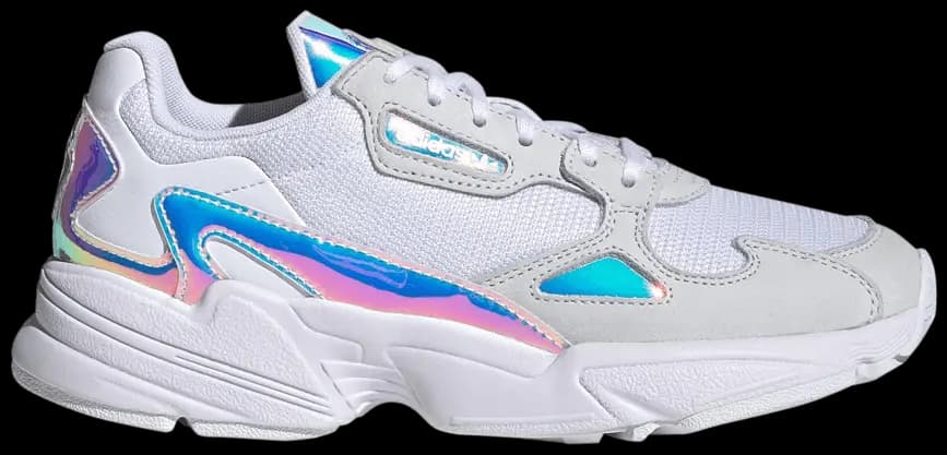 Giày Adidas Wmns Falcon 'White Iridescent' FX3432