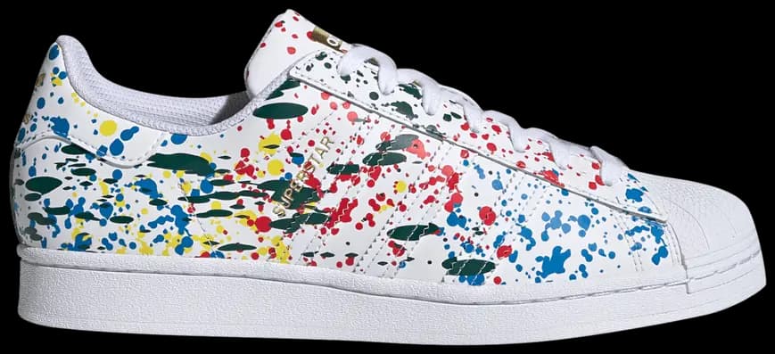 Giày Adidas Superstar 'Splashes Splatter Drips White' FX5537