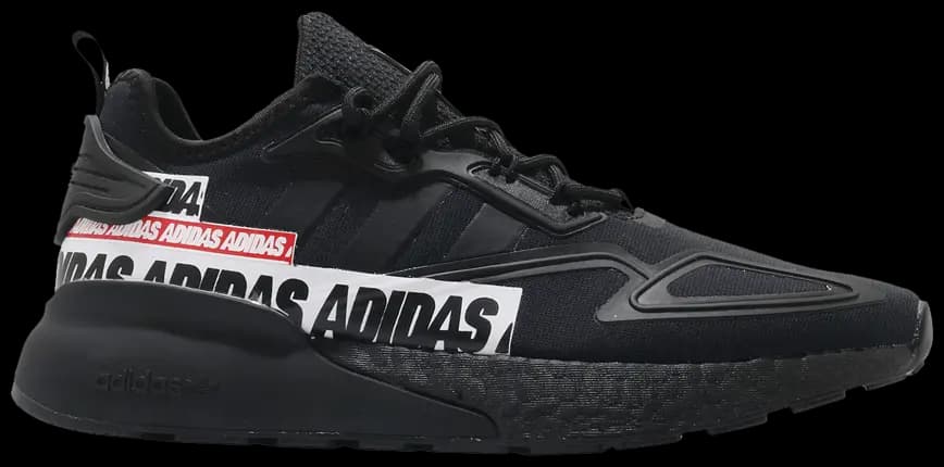 Giày Adidas ZX 2K Boost 'Bold Logo Graphic Black' FX7038