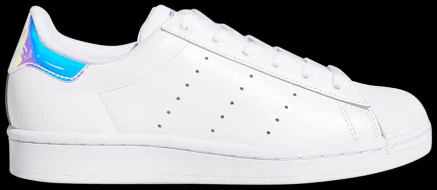 Giày Adidas Superstar J 'White Iridescent' FX7594