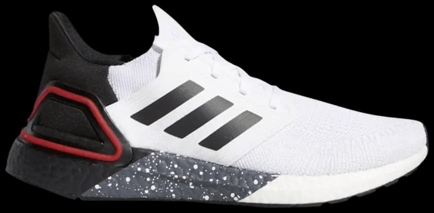 Giày Adidas UltraBoost 20 'White Scarlet' FX8333