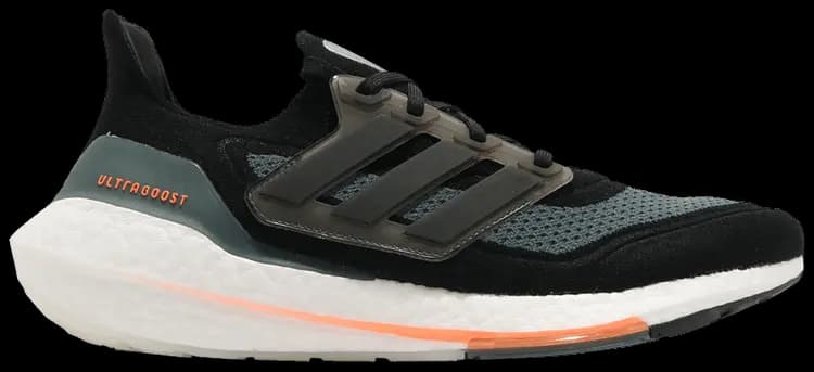 Giày Adidas UltraBoost 21 'Black Screaming Orange' FY0389