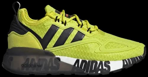 Giày Adidas ZX 2K Boost J 'Bold Logo Graphic Acid Yellow' FY2638