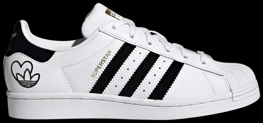 Giày Adidas Wmns Superstar 'Heart Logo White' FY4755